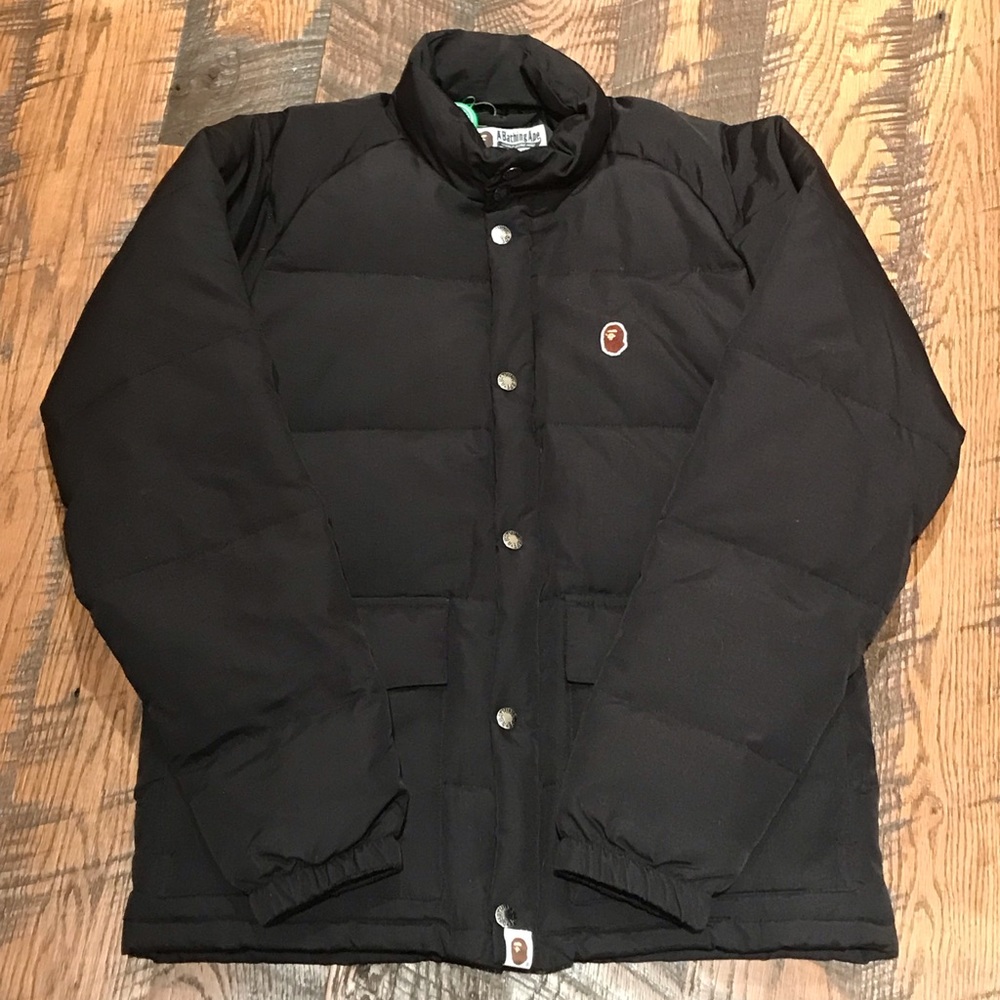 BAPE down puffer jacket A Bathing Ape